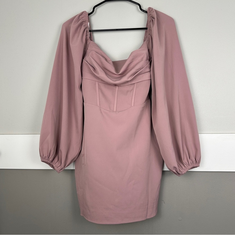 Princess Polly Mauve Mini Dress